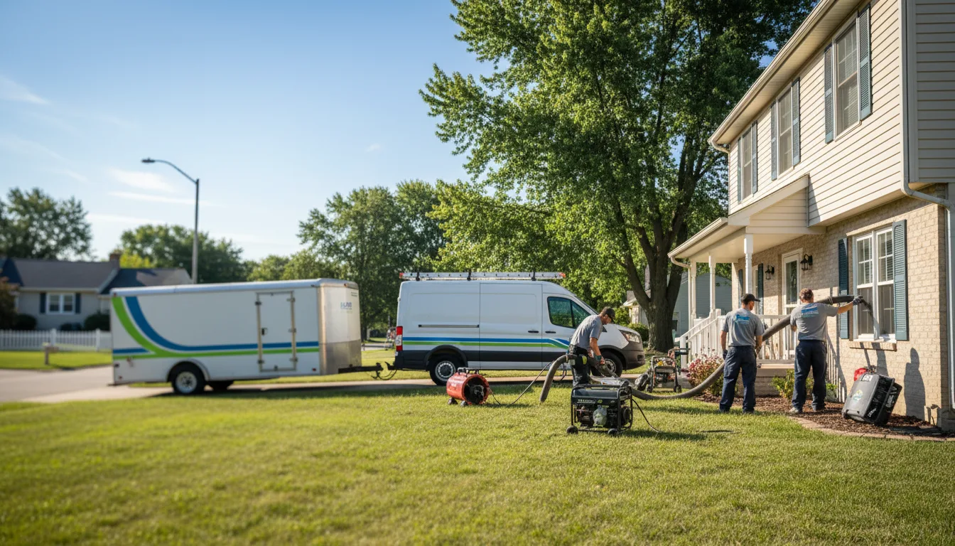 Flooded Basement Restoration And Cleanup With Repair in Sanbornville, NH near me